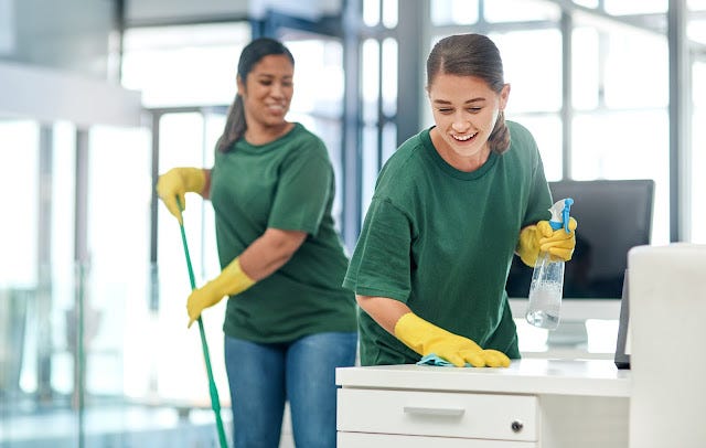 The Impact of Commercial Cleaning Services on Sick Building Syndrome
